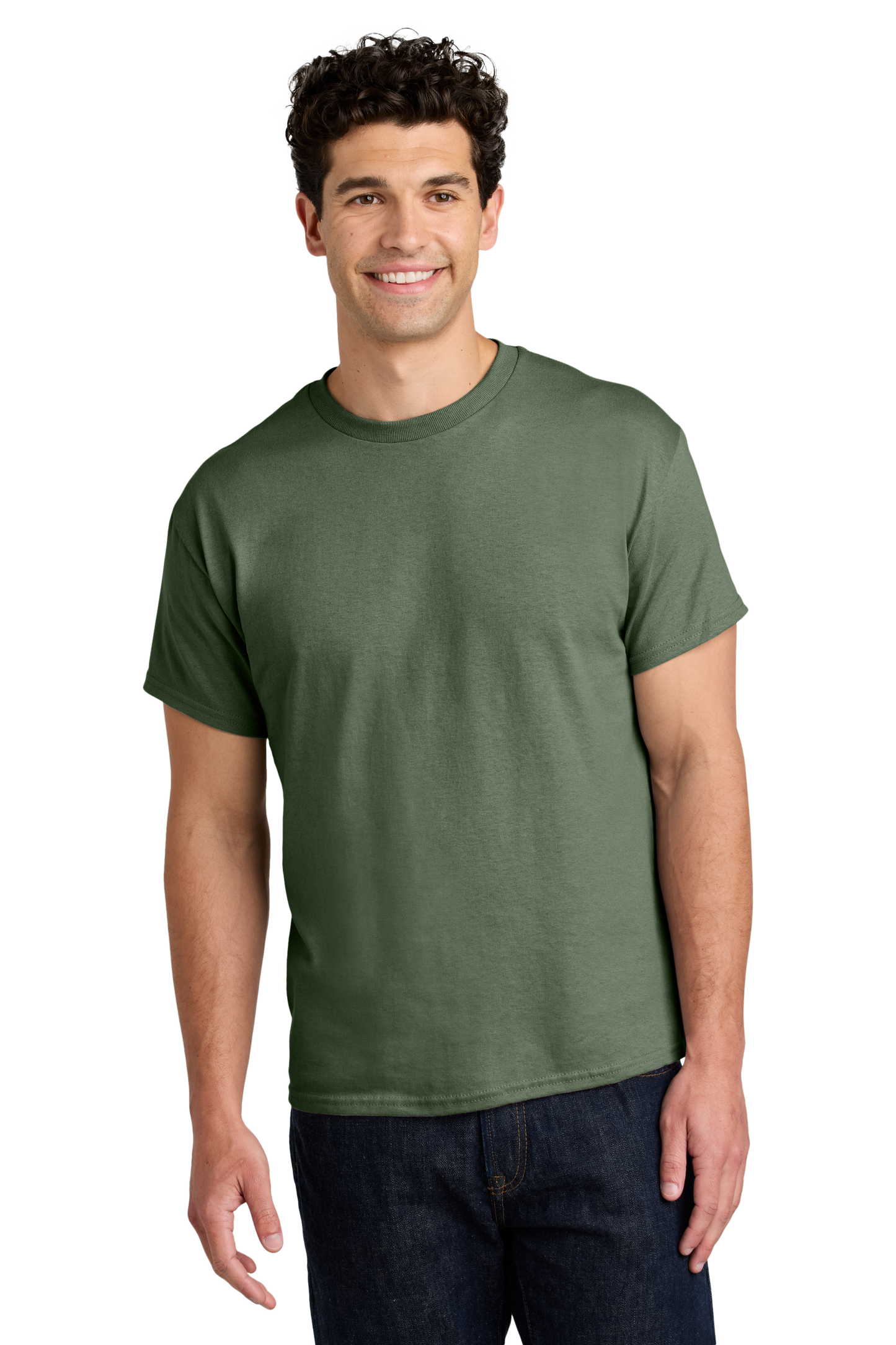 Gildan® - Heavy Cotton™ 100% Cotton T-Shirt - Military Green
