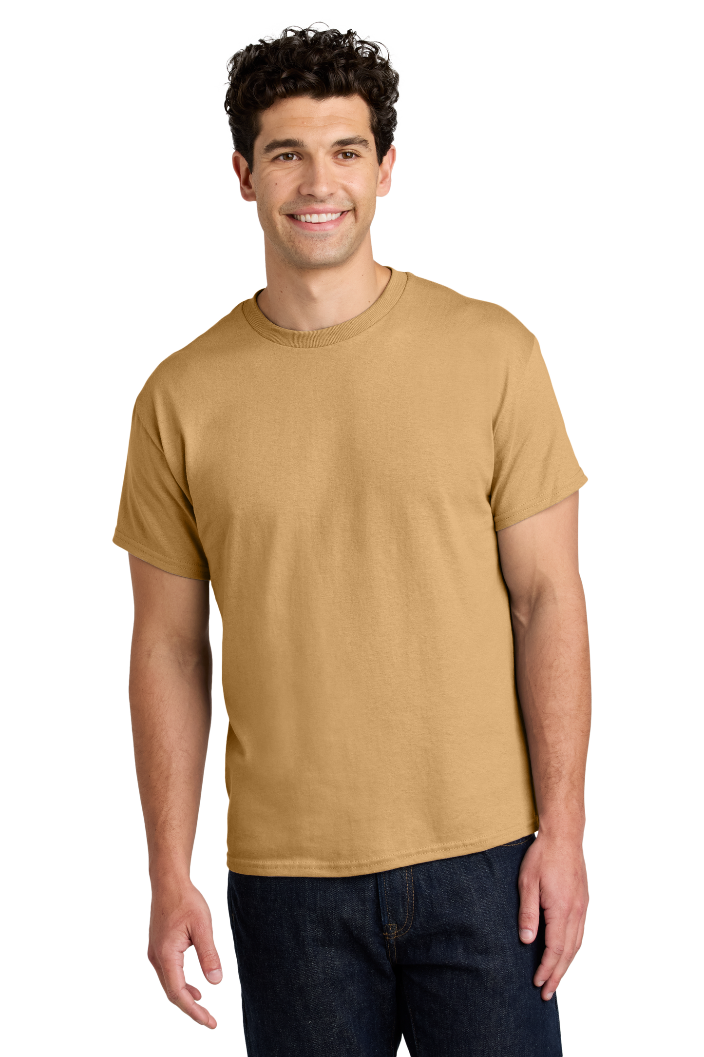 Gildan® - Heavy Cotton™ 100% Cotton T-Shirt - Old Gold