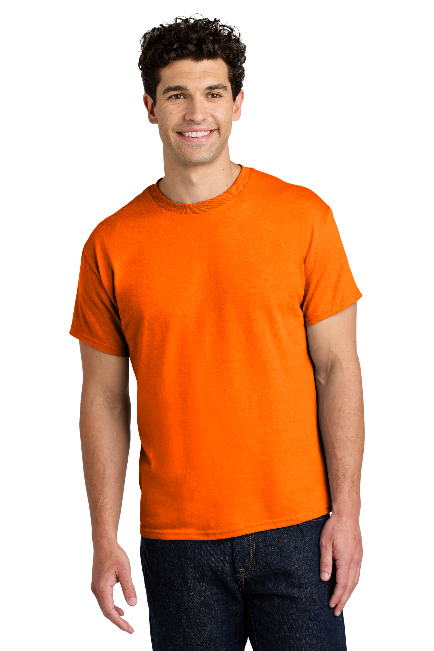 Gildan® - Heavy Cotton™ 100% Cotton T-Shirt - Safety Orange