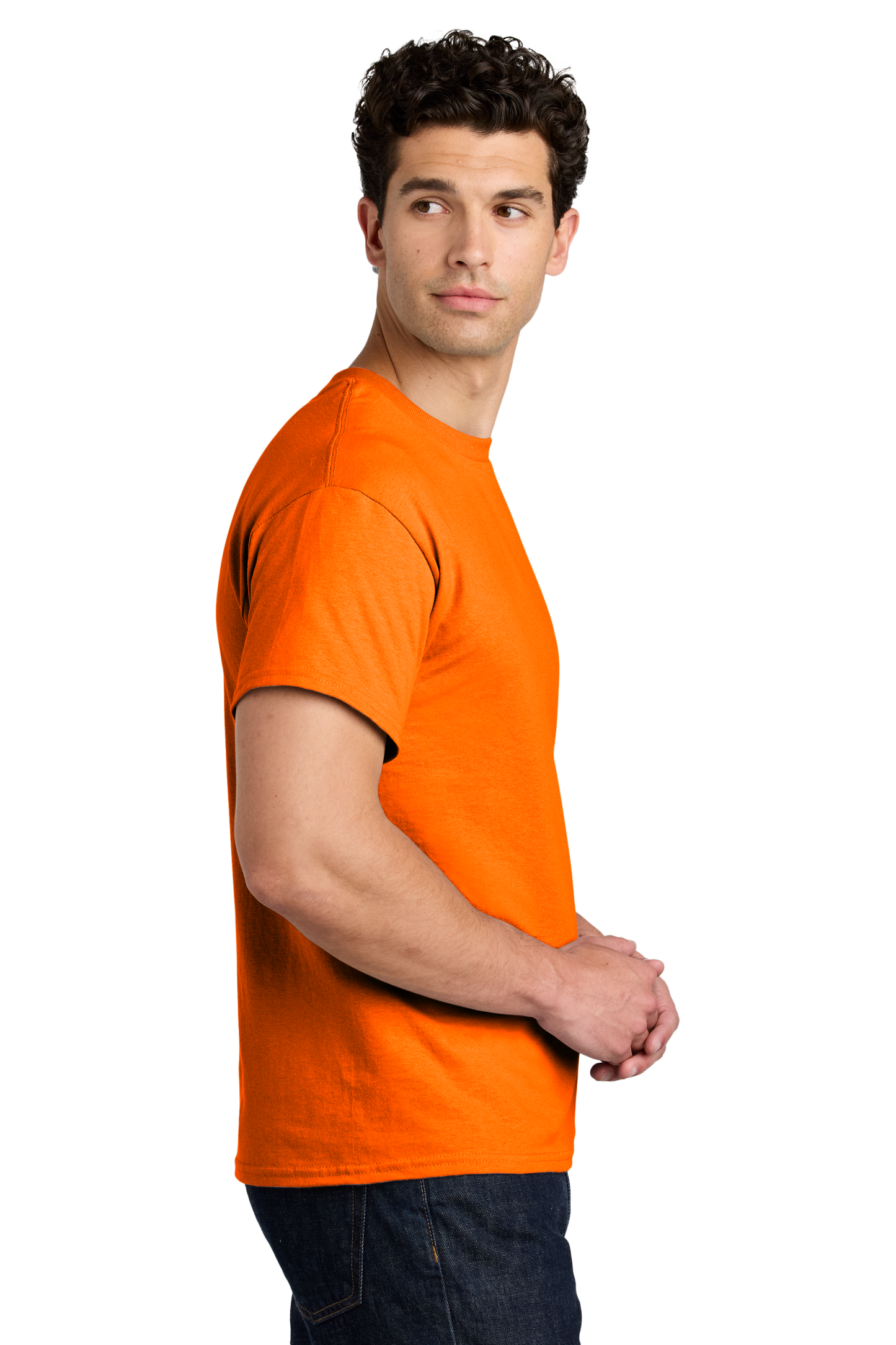 Gildan® - Heavy Cotton™ 100% Cotton T-Shirt - Safety Orange