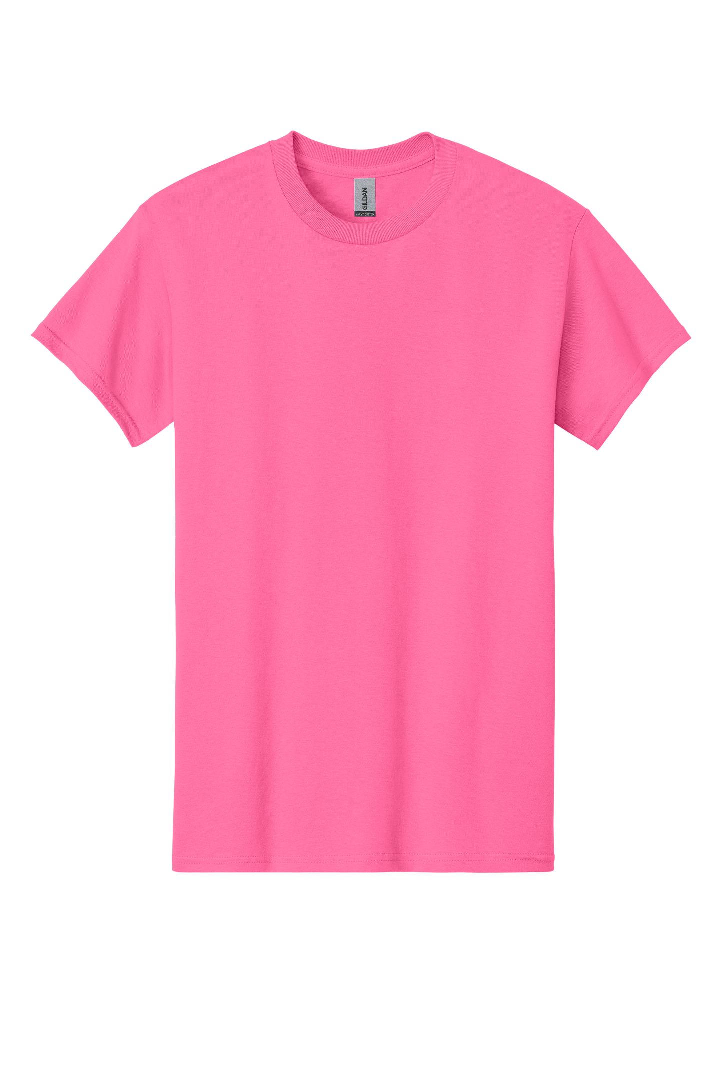 Gildan® - Heavy Cotton™ 100% Cotton T-Shirt - Safety Pink