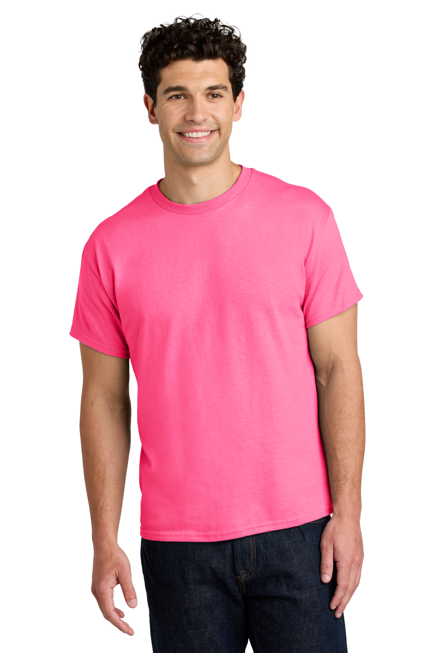 Gildan® - Heavy Cotton™ 100% Cotton T-Shirt - Safety Pink