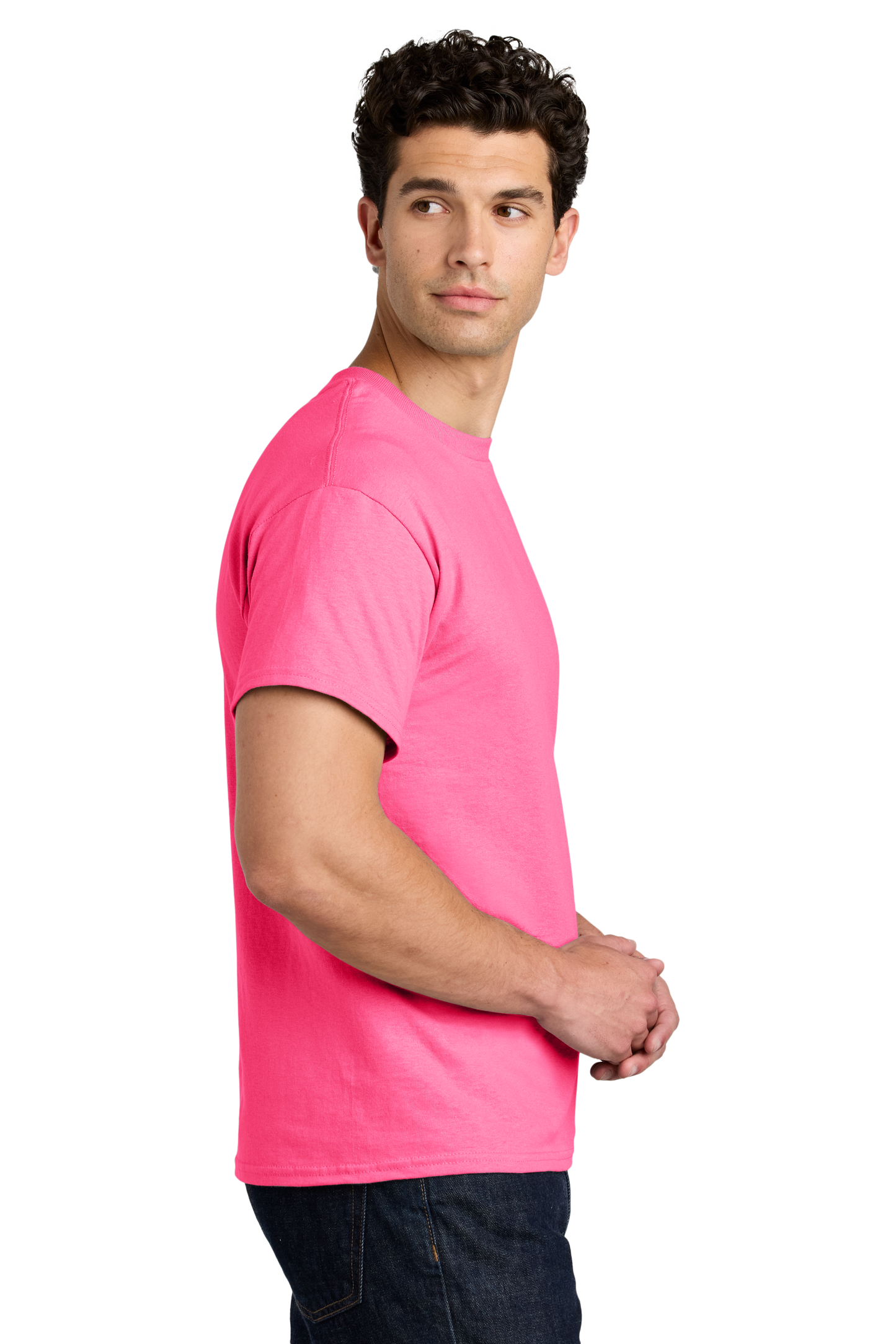 Gildan® - Heavy Cotton™ 100% Cotton T-Shirt - Safety Pink
