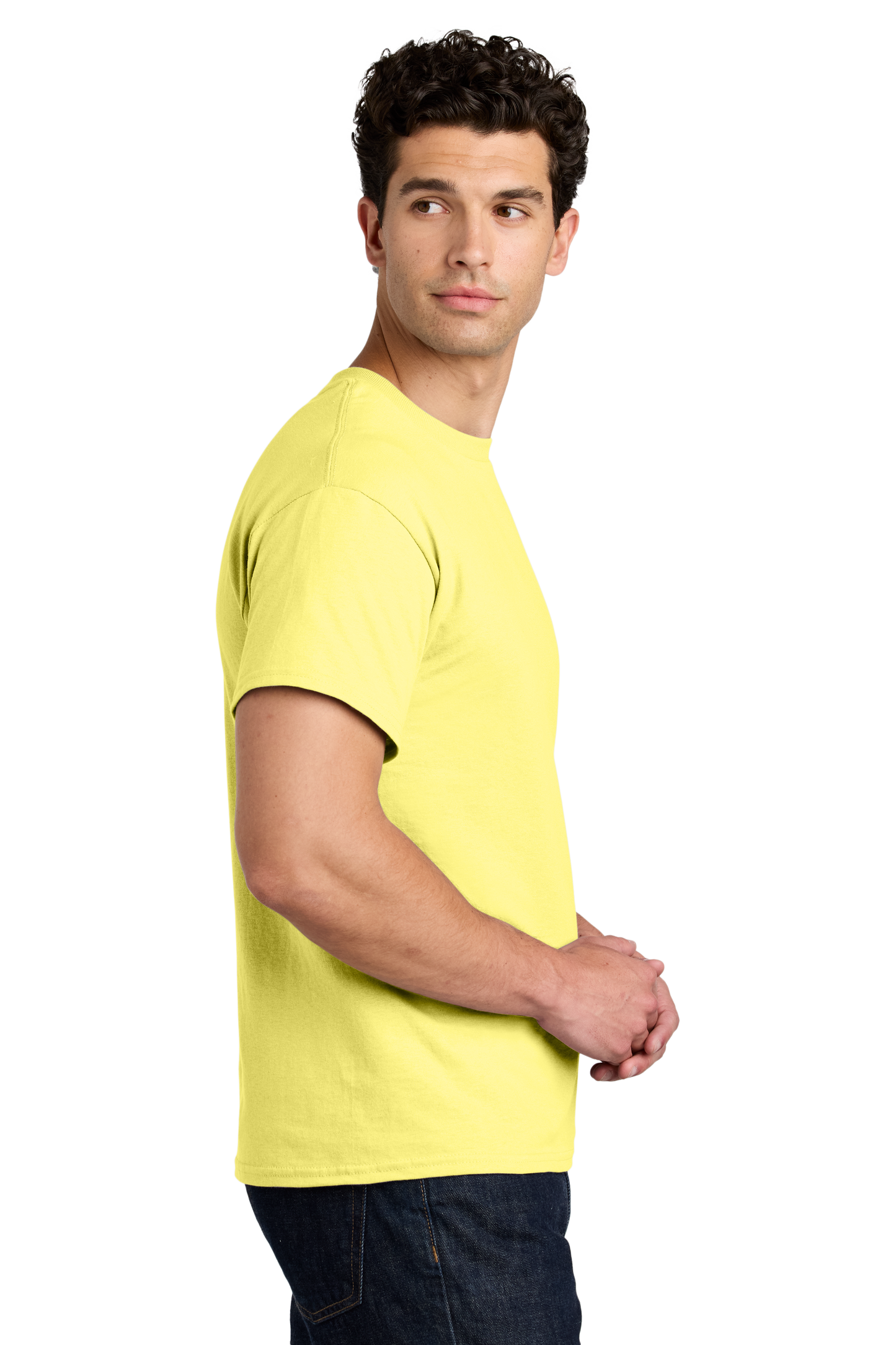 Gildan® - Heavy Cotton™ 100% Cotton T-Shirt - Cornsilk