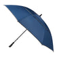 62" RPET Golf Umbrella w/ Reflective Trim - Navy