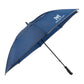 62" RPET Golf Umbrella w/ Reflective Trim - Navy