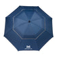 62" RPET Golf Umbrella w/ Reflective Trim - Navy