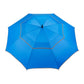 62" RPET Golf Umbrella w/ Reflective Trim - Royal