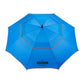 62" RPET Golf Umbrella w/ Reflective Trim - Royal