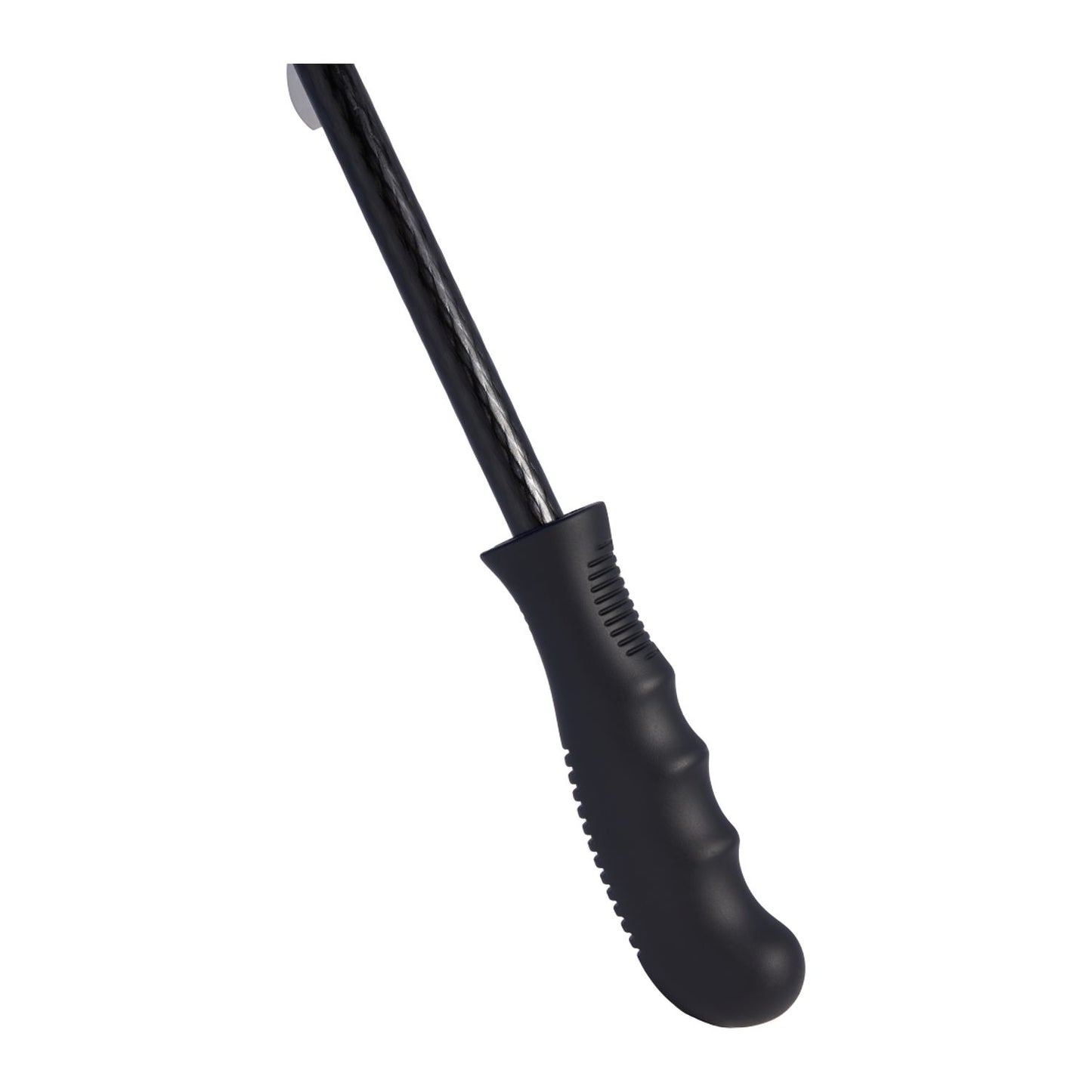 62" RPET Golf Umbrella w/ Reflective Trim - Black
