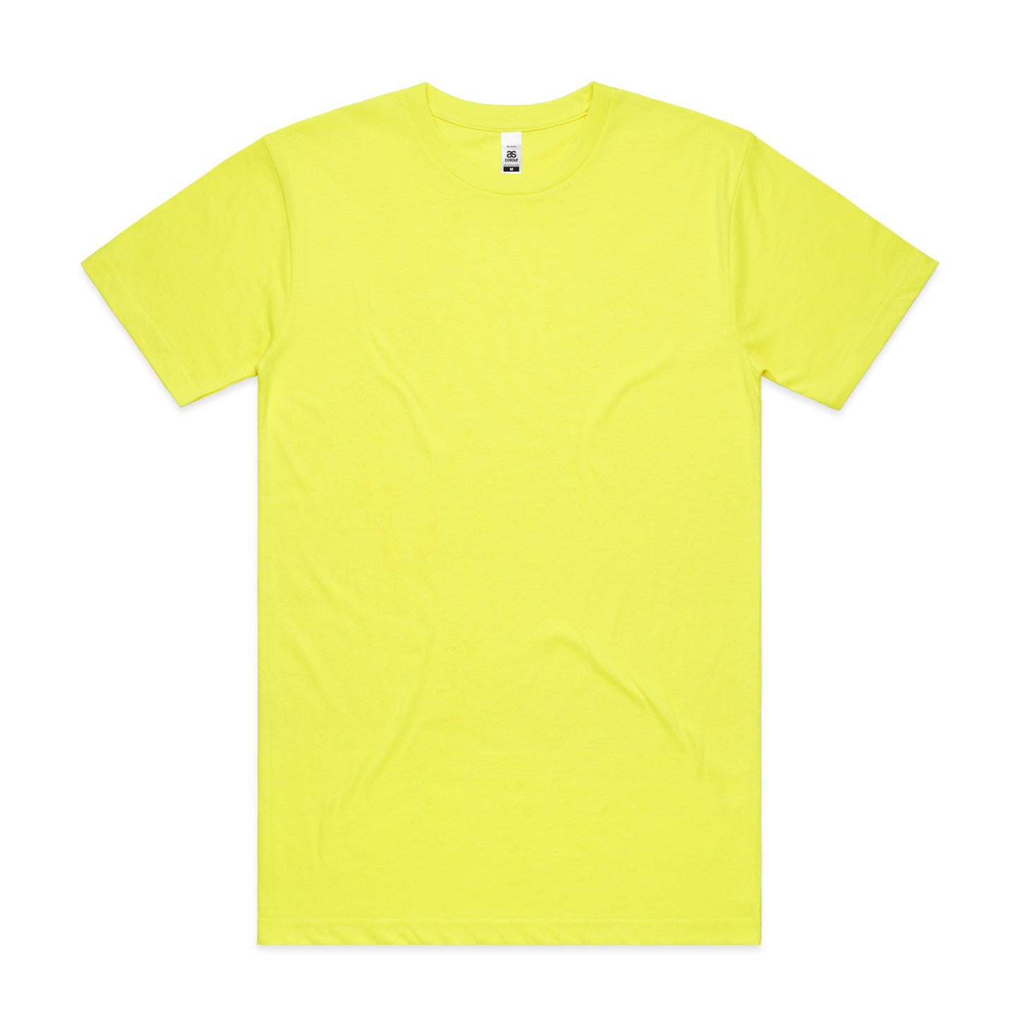 Men Safety Short Sleeve Tee - Safety Yellow