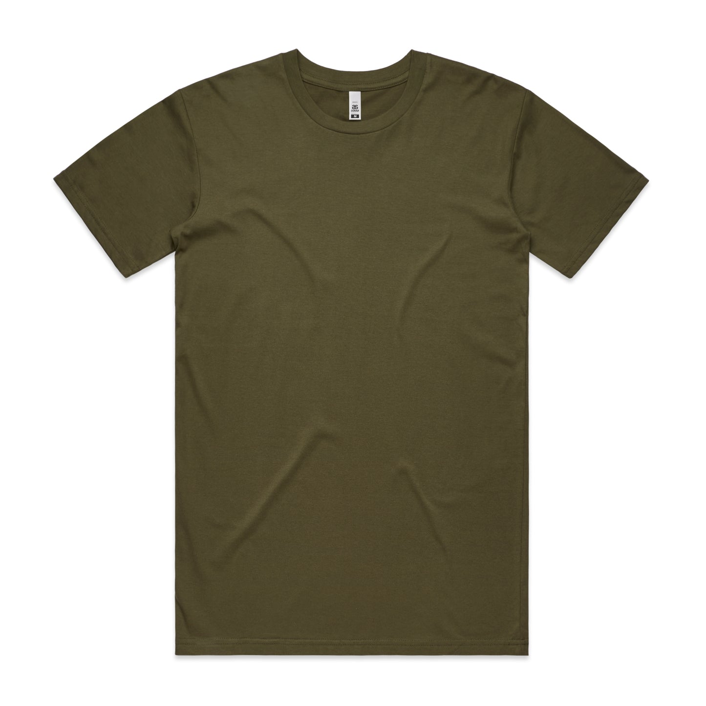 Next Level Fitted Crew Tee - Army