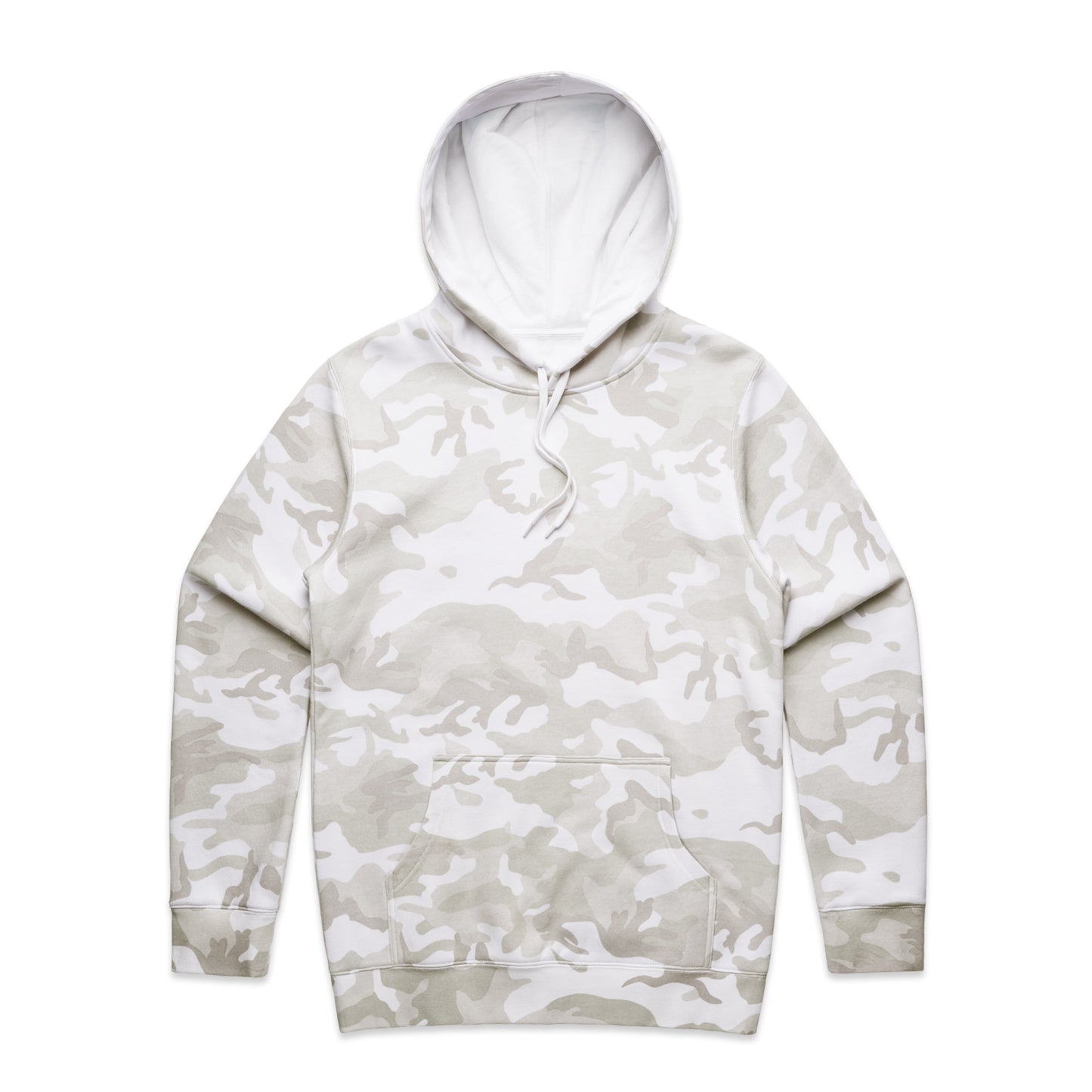 Heavyweight Camo Hoodie - White Camo
