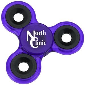 Translucent Fidget Spinner - Translucent Purple