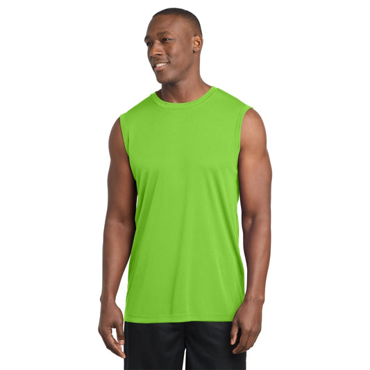 Sport-Tek® Sleeveless PosiCharge® Competitor™ Tee - Lime Shock