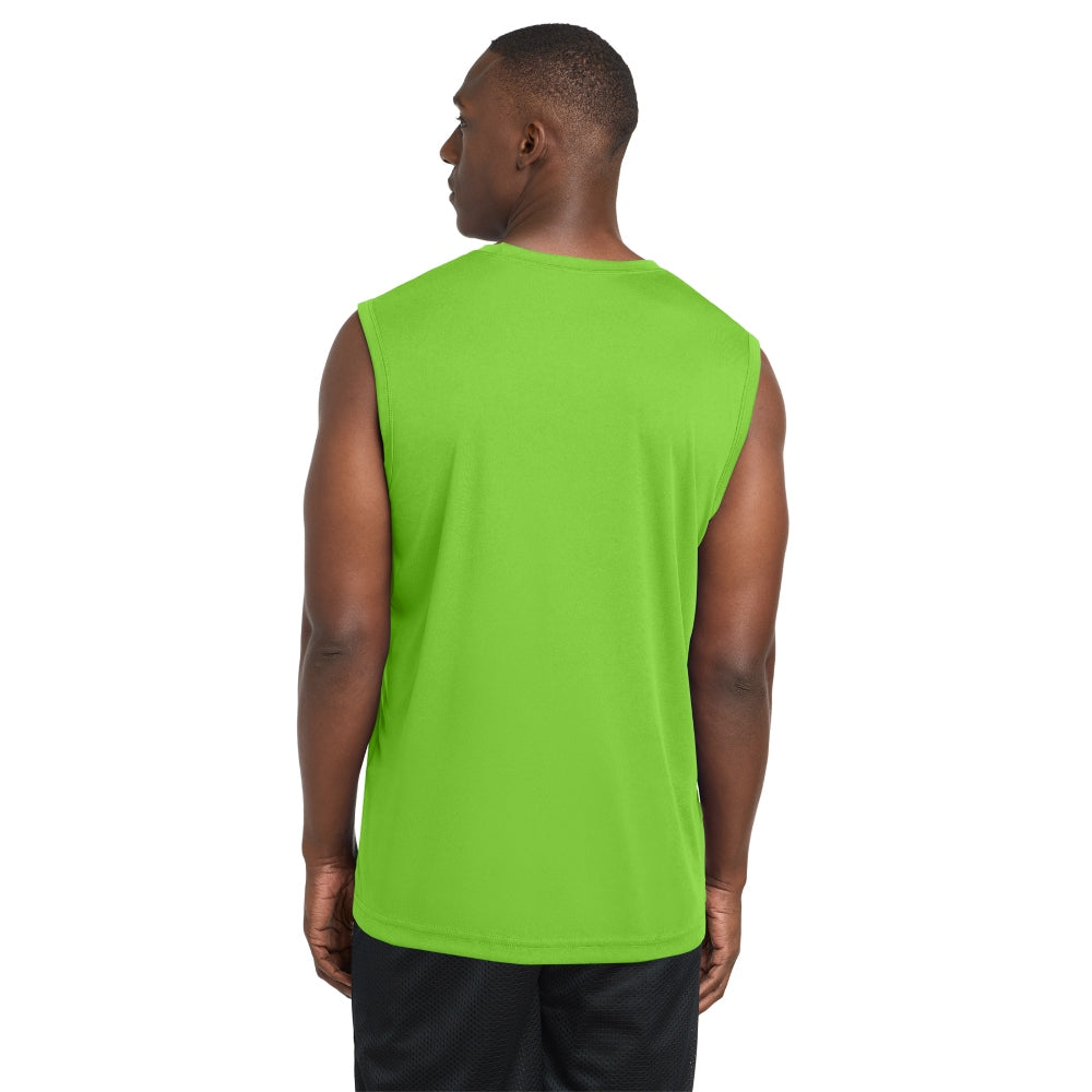 Sport-Tek® Sleeveless PosiCharge® Competitor™ Tee - Lime Shock