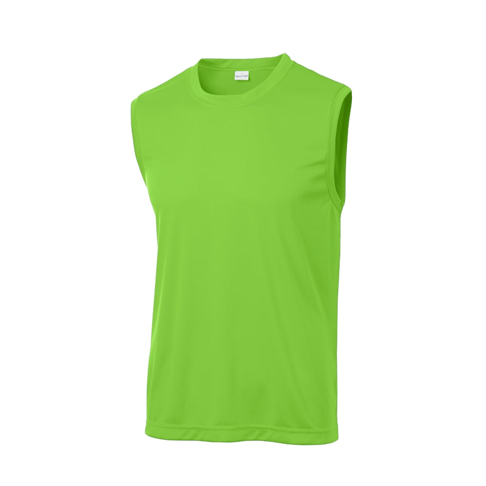 Sport-Tek® Sleeveless PosiCharge® Competitor™ Tee - Lime Shock