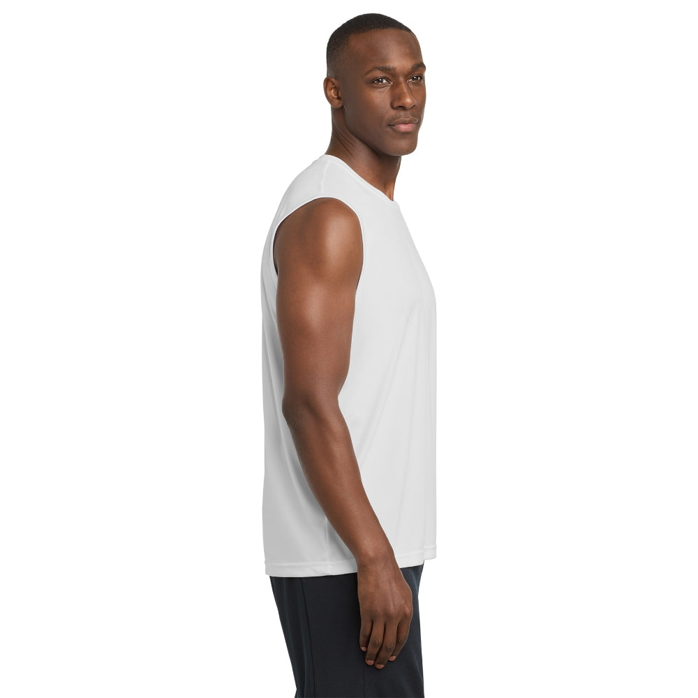 Sport-Tek® Sleeveless PosiCharge® Competitor™ Tee - White