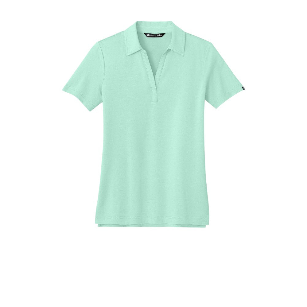 TravisMathew Women’s Glenview Solid Polo - Mint