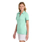 TravisMathew Women’s Glenview Solid Polo - Mint