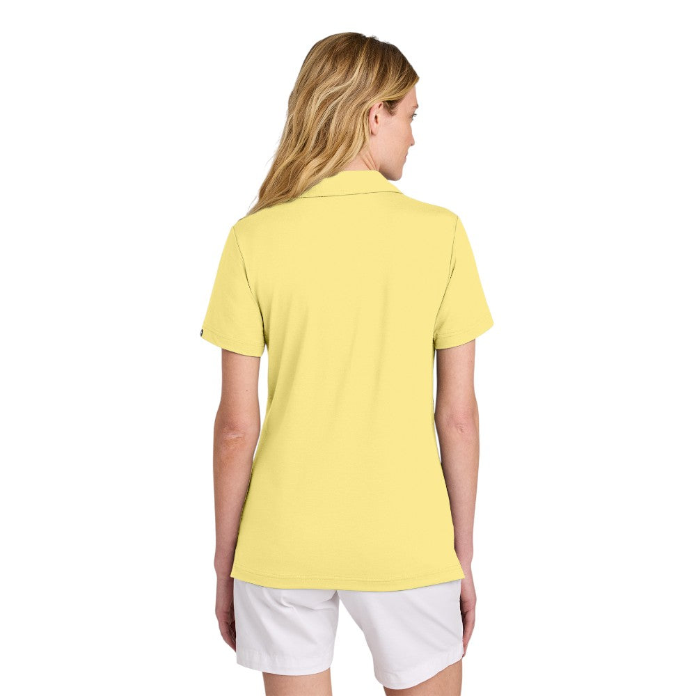 TravisMathew Women’s Glenview Solid Polo - Pale Yellow
