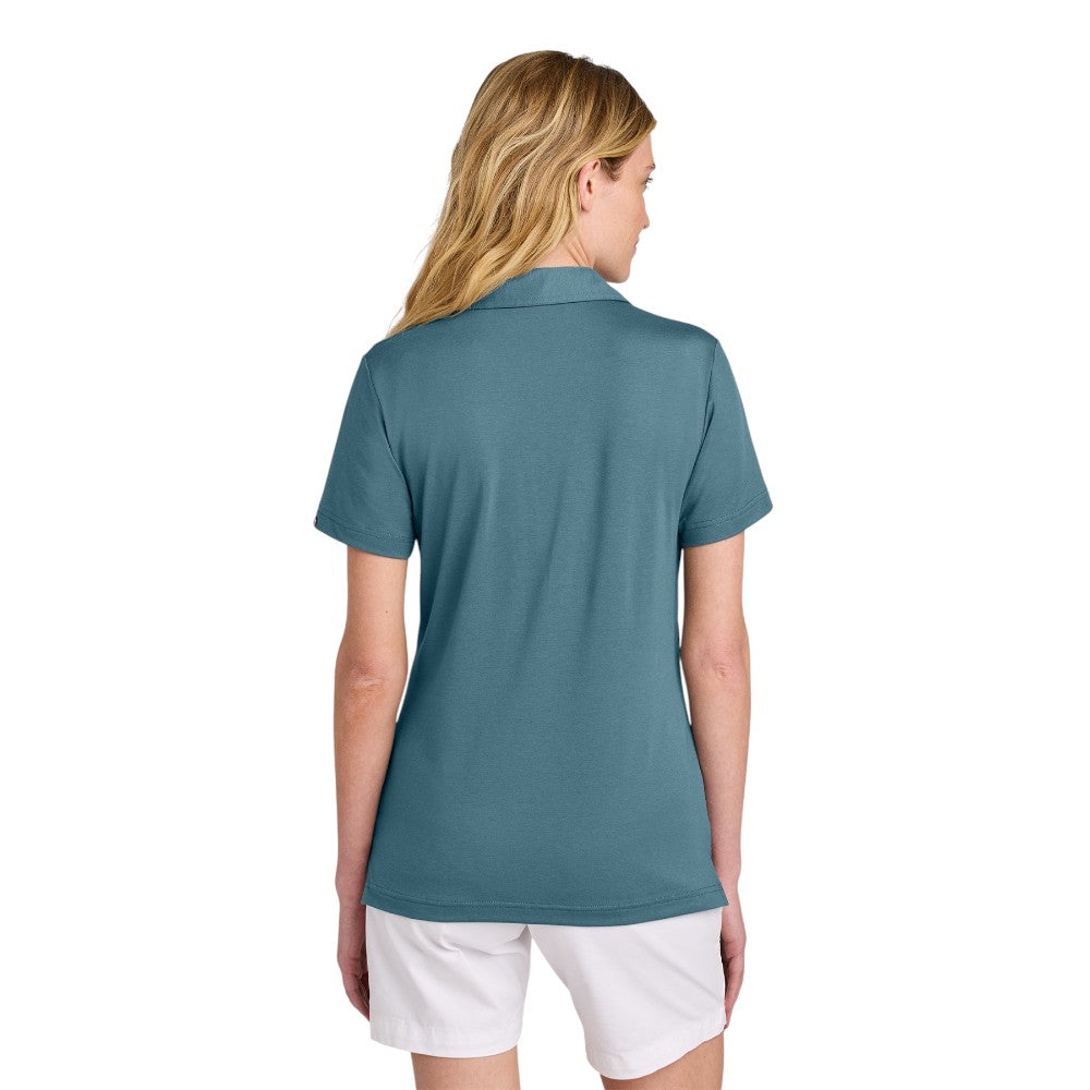 TravisMathew Women’s Glenview Solid Polo - Stellar Blue
