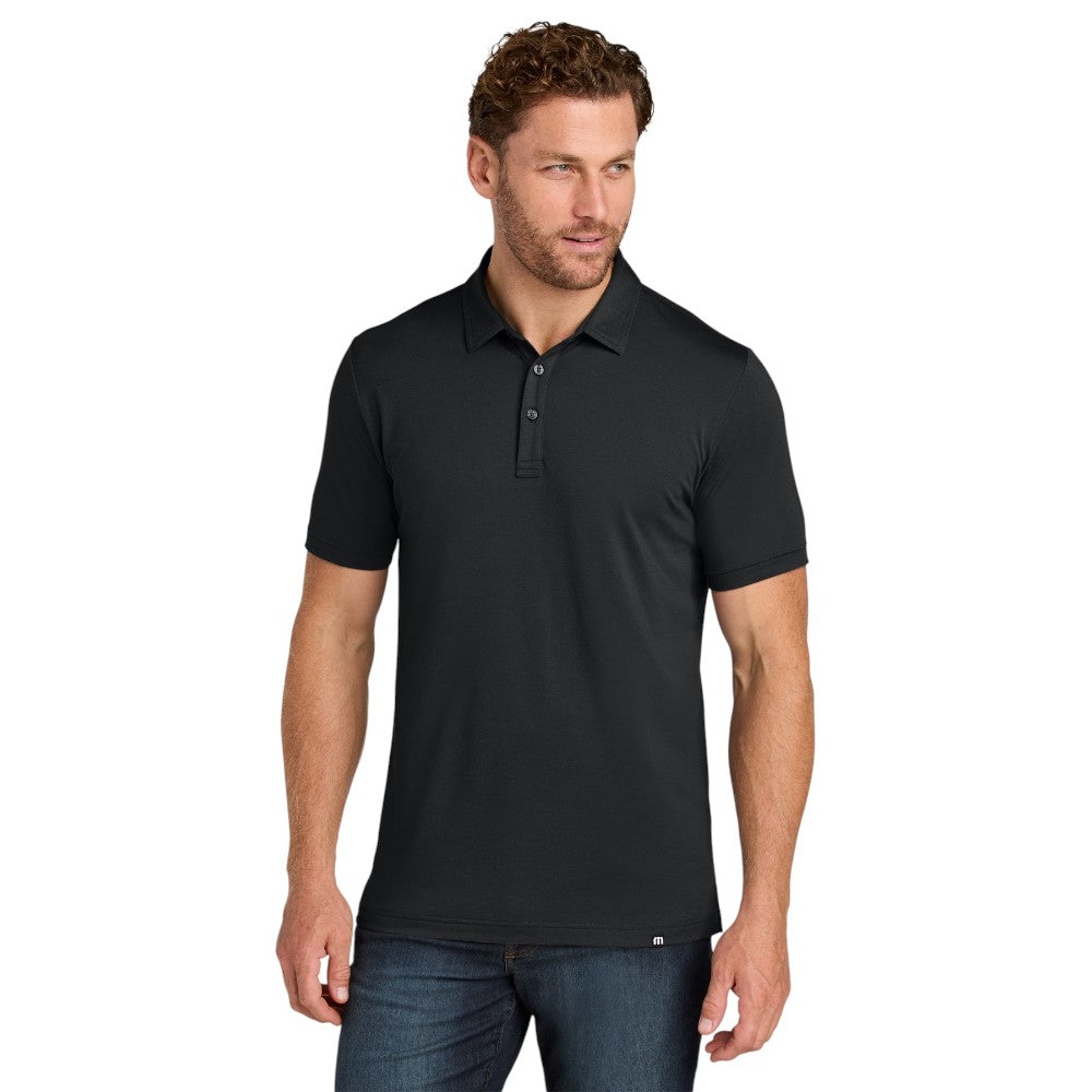 TravisMathew Glenview Solid Polo - Black