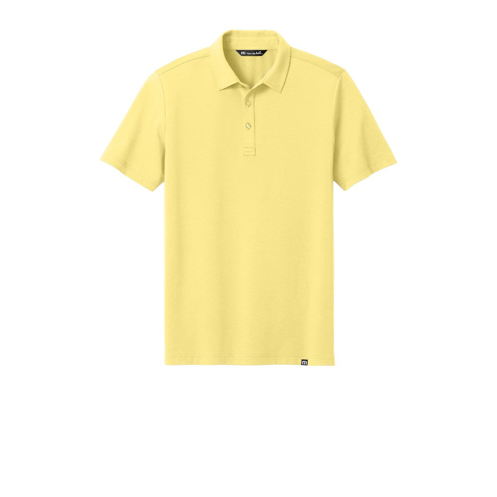 TravisMathew Glenview Solid Polo - Pale Yellow