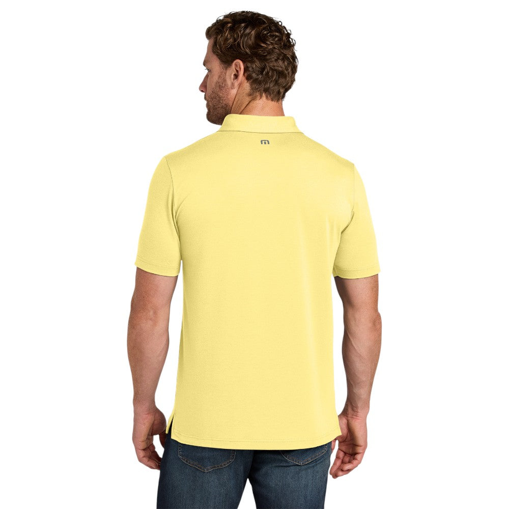 TravisMathew Glenview Solid Polo - Pale Yellow