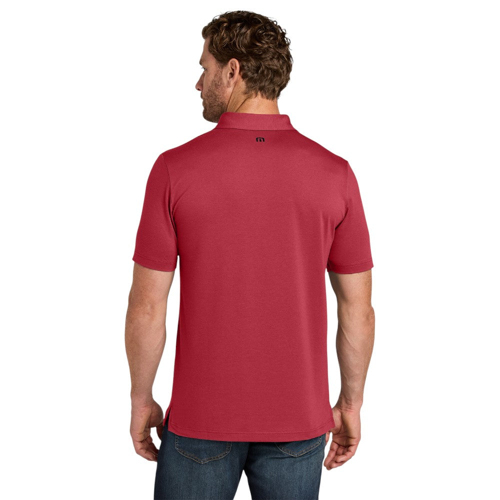TravisMathew Glenview Solid Polo - Scooter Red