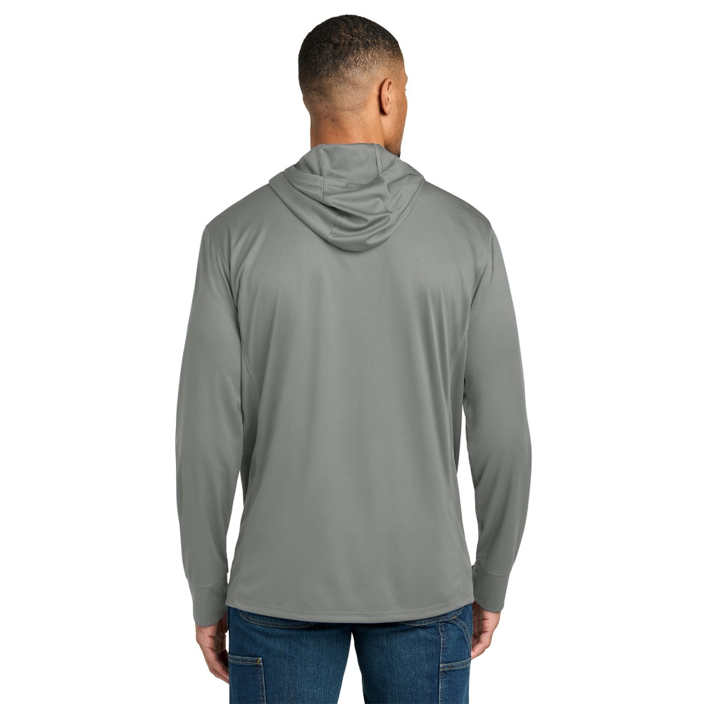 Carhartt Force® Sun Defender™ Long Sleeve Hooded T-Shirt - Asphalt Grey