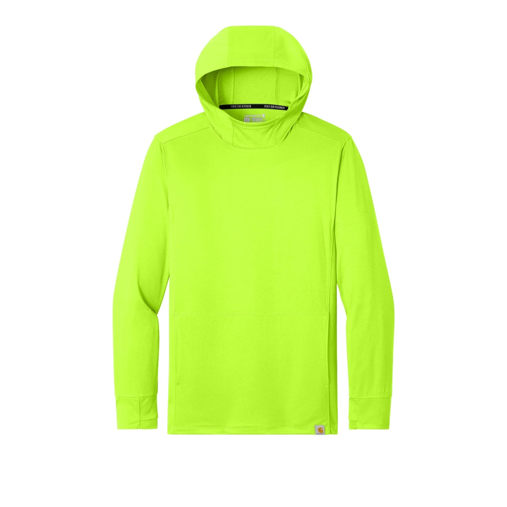 Carhartt Force® Sun Defender™ Long Sleeve Hooded T-Shirt - Brite Lime