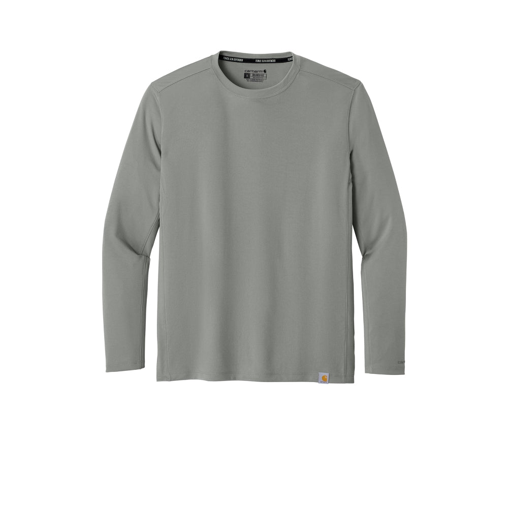 Carhartt Force® Sun Defender™ Long Sleeve T-Shirt - Asphalt Grey