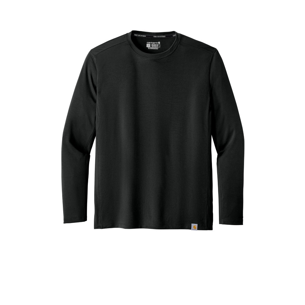 Carhartt Force® Sun Defender™ Long Sleeve T-Shirt - Black