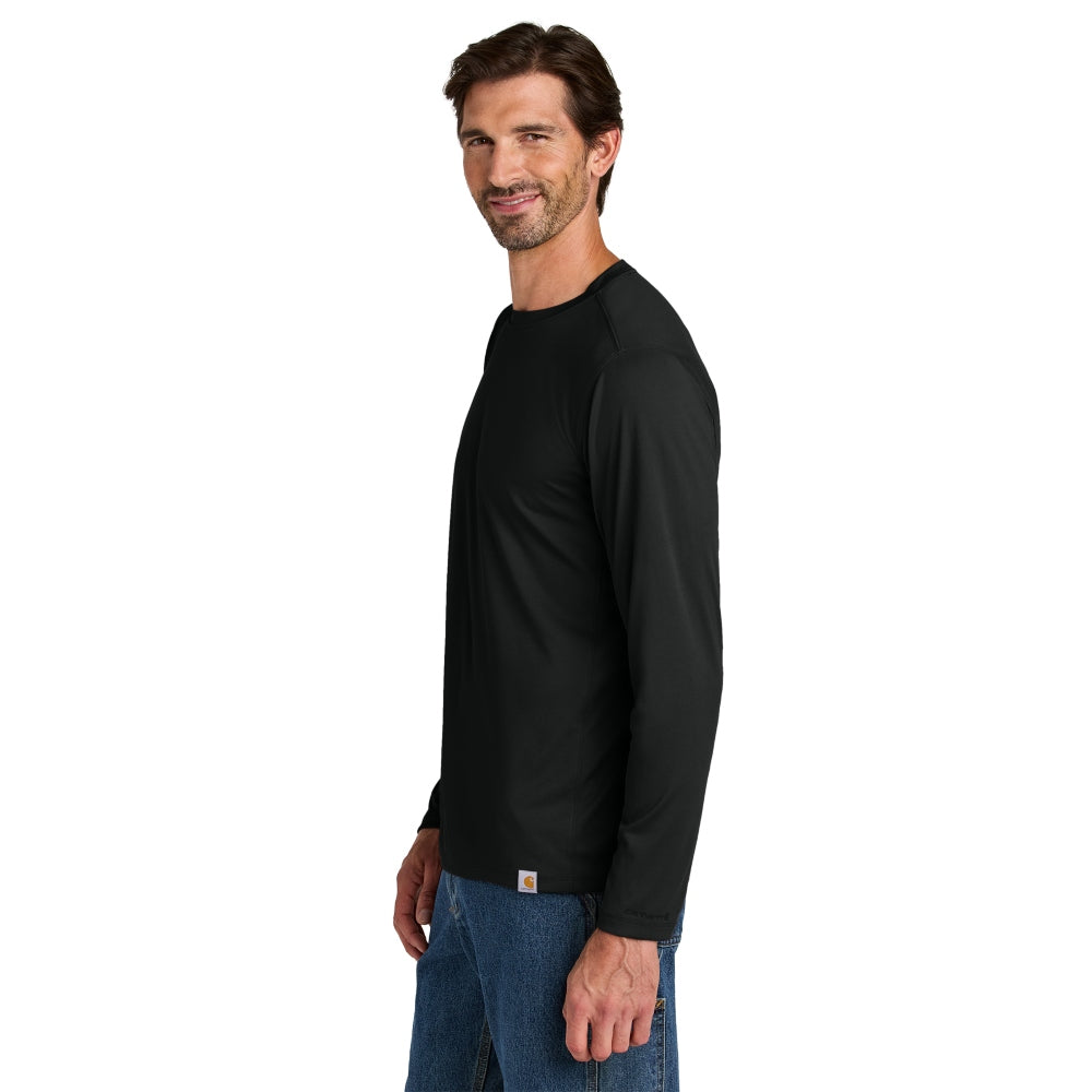 Carhartt Force® Sun Defender™ Long Sleeve T-Shirt - Black