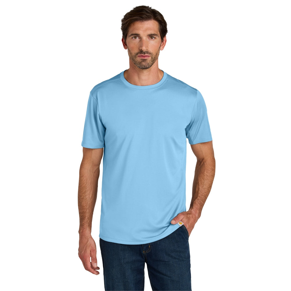 Carhartt Force® Sun Defender™ Short Sleeve T-Shirt - Fresh Water Blue