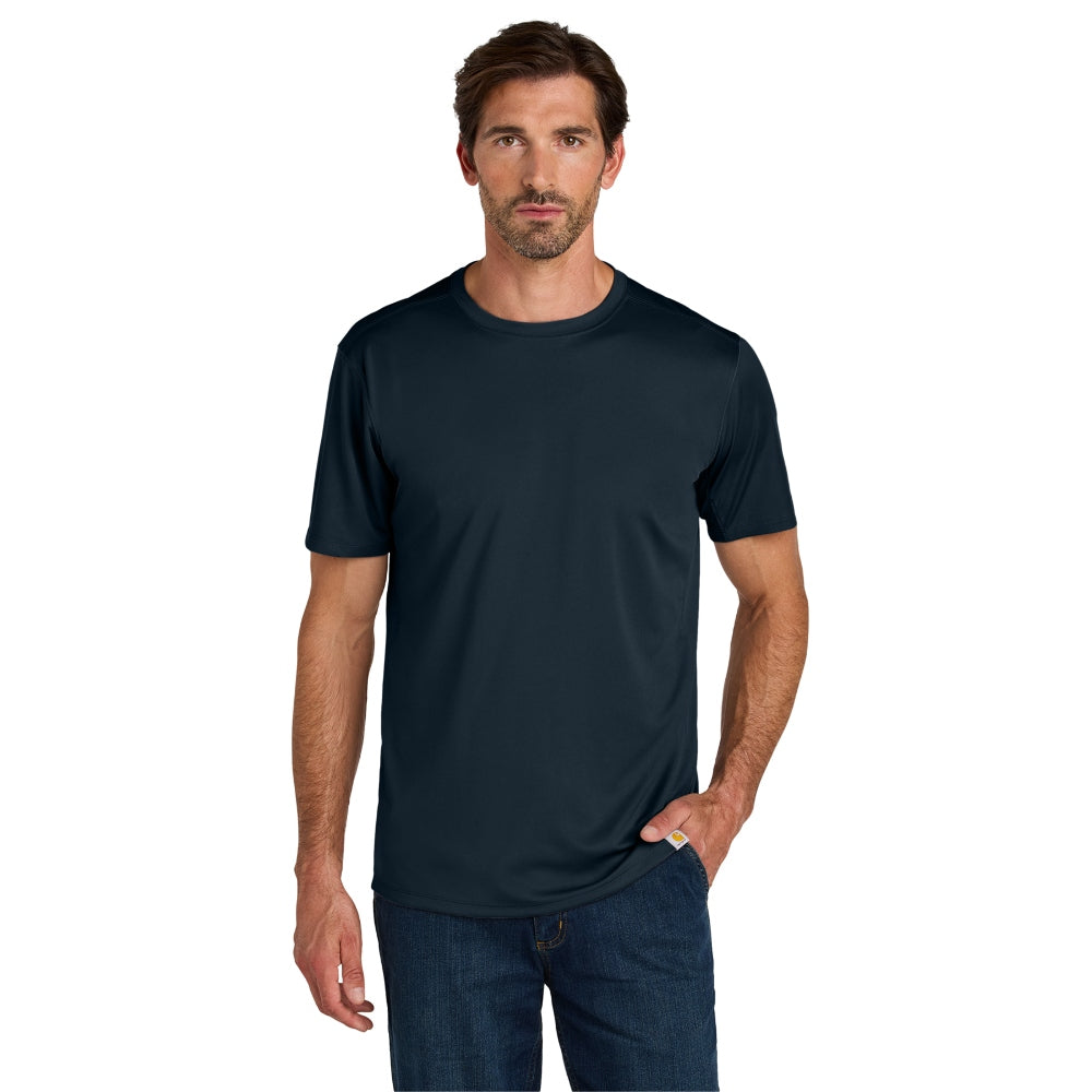 Carhartt Force® Sun Defender™ Short Sleeve T-Shirt - Navy