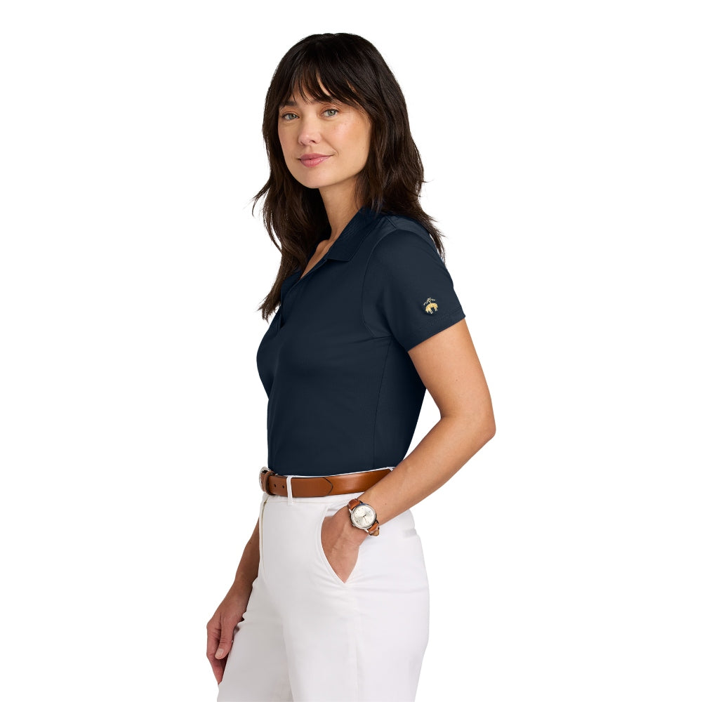 Brooks Brothers® Women’s Mesh Pique Performance Polo - Navy Blazer