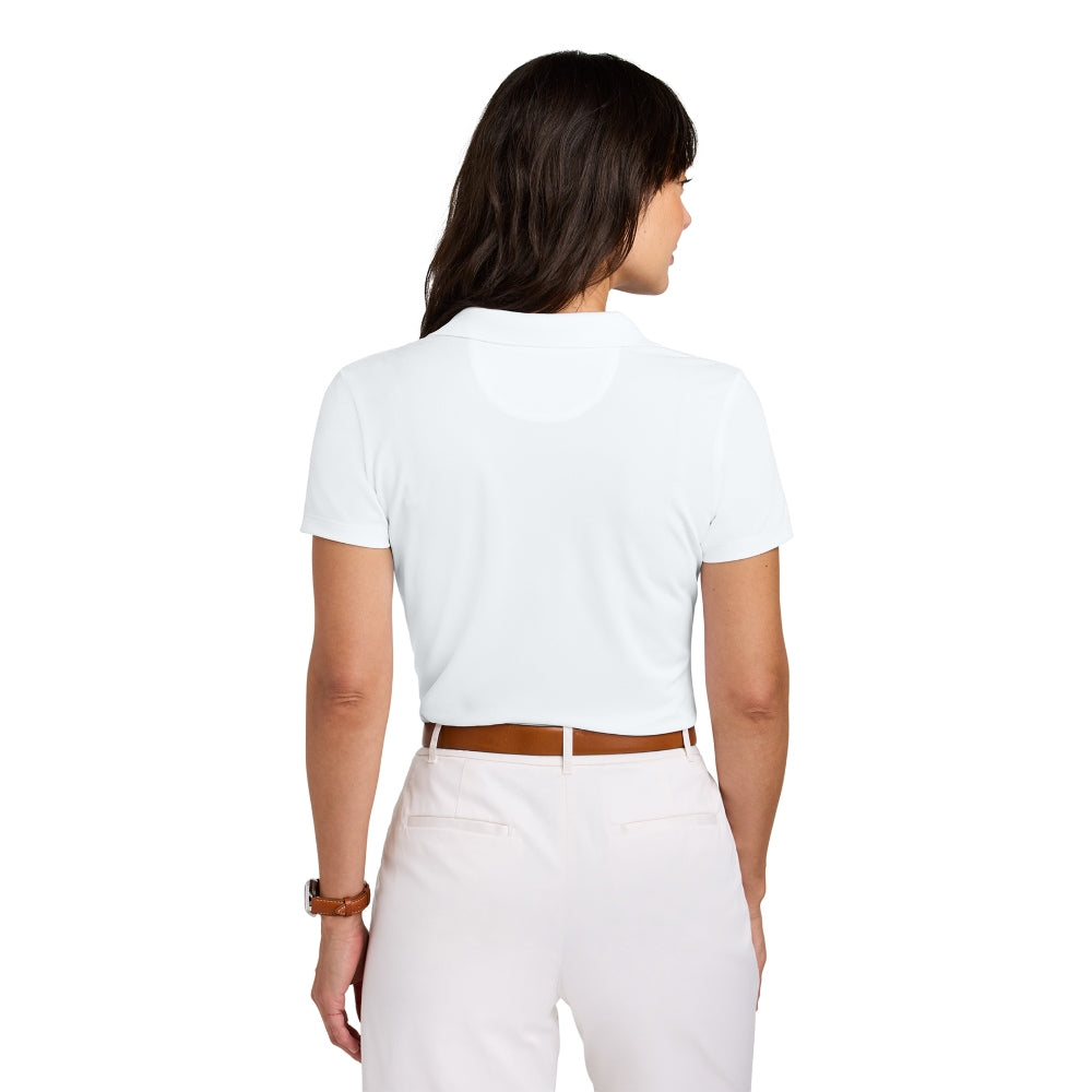 Brooks Brothers® Women’s Mesh Pique Performance Polo - White