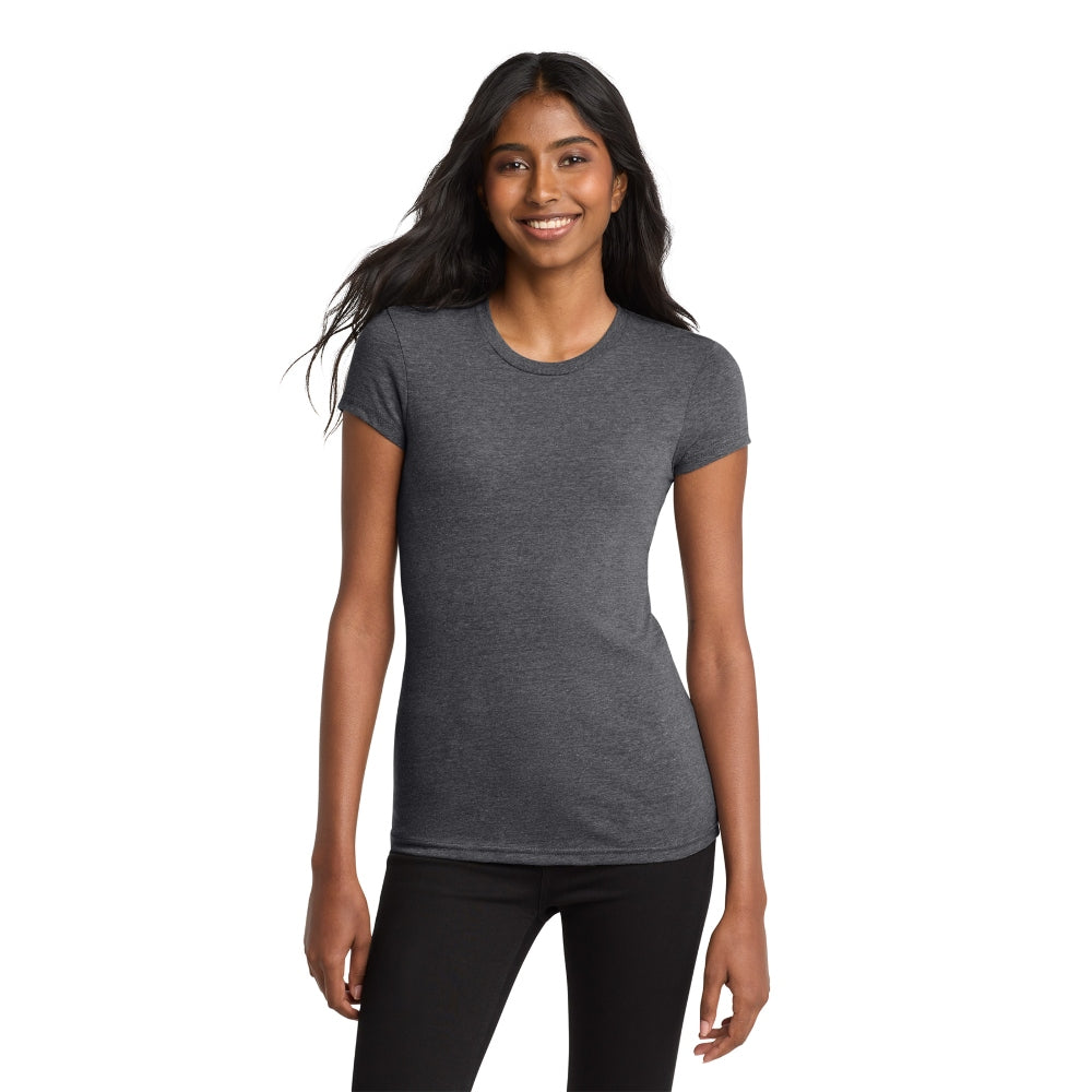 District® Women’s Fitted Very Important Tee® - Heathered Charcoal