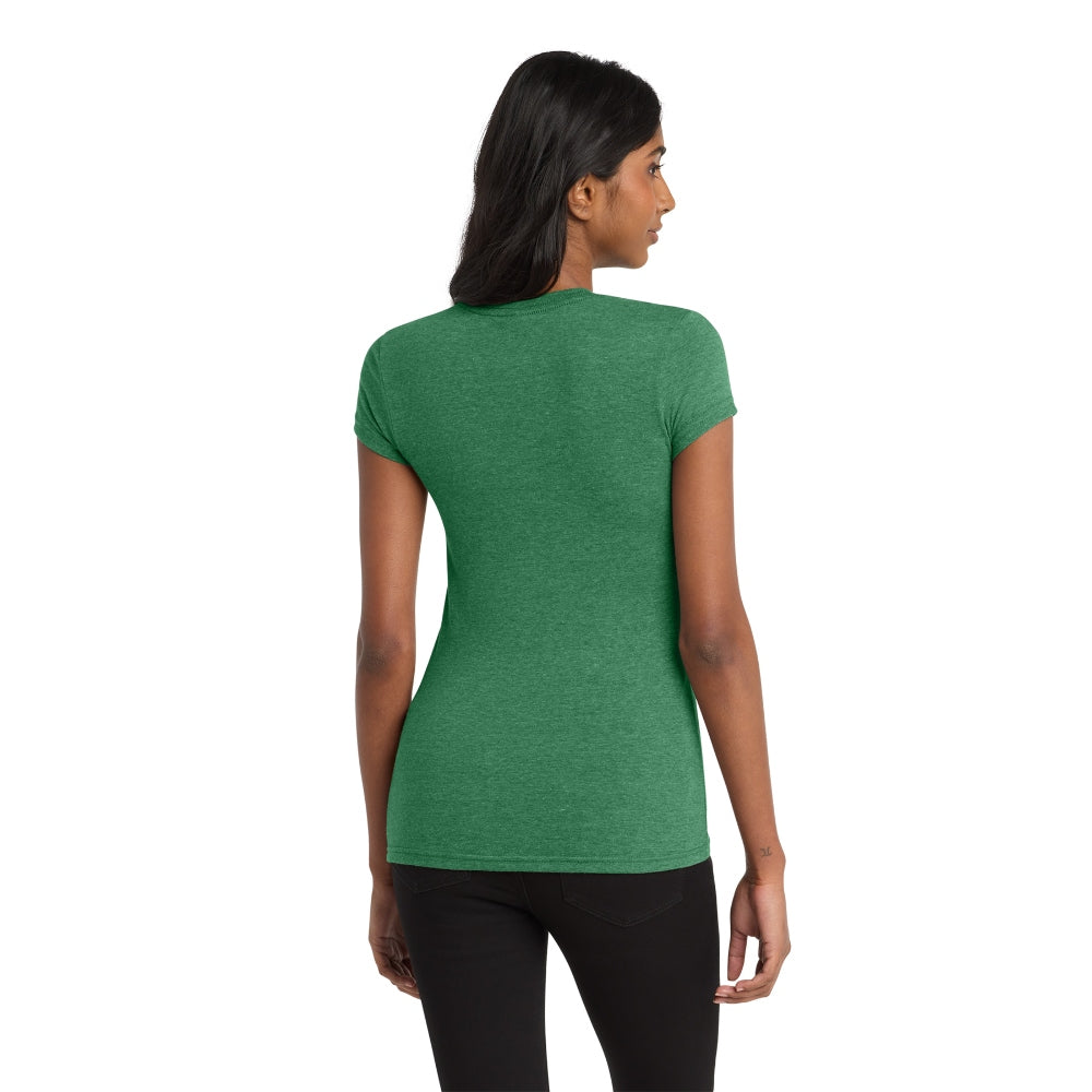 District® Women’s Fitted Very Important Tee® - Heathered Kelly Green