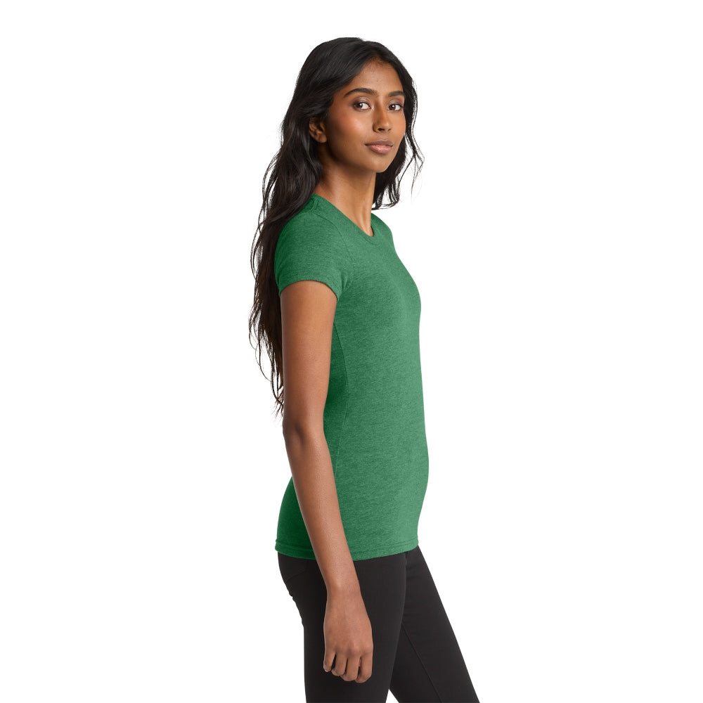 District® Women’s Fitted Very Important Tee® - Heathered Kelly Green