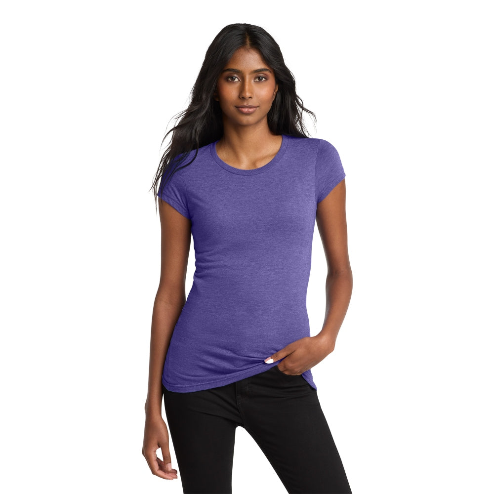 District® Women’s Fitted Very Important Tee® - Heathered Purple