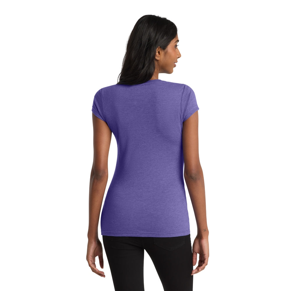 District® Women’s Fitted Very Important Tee® - Heathered Purple