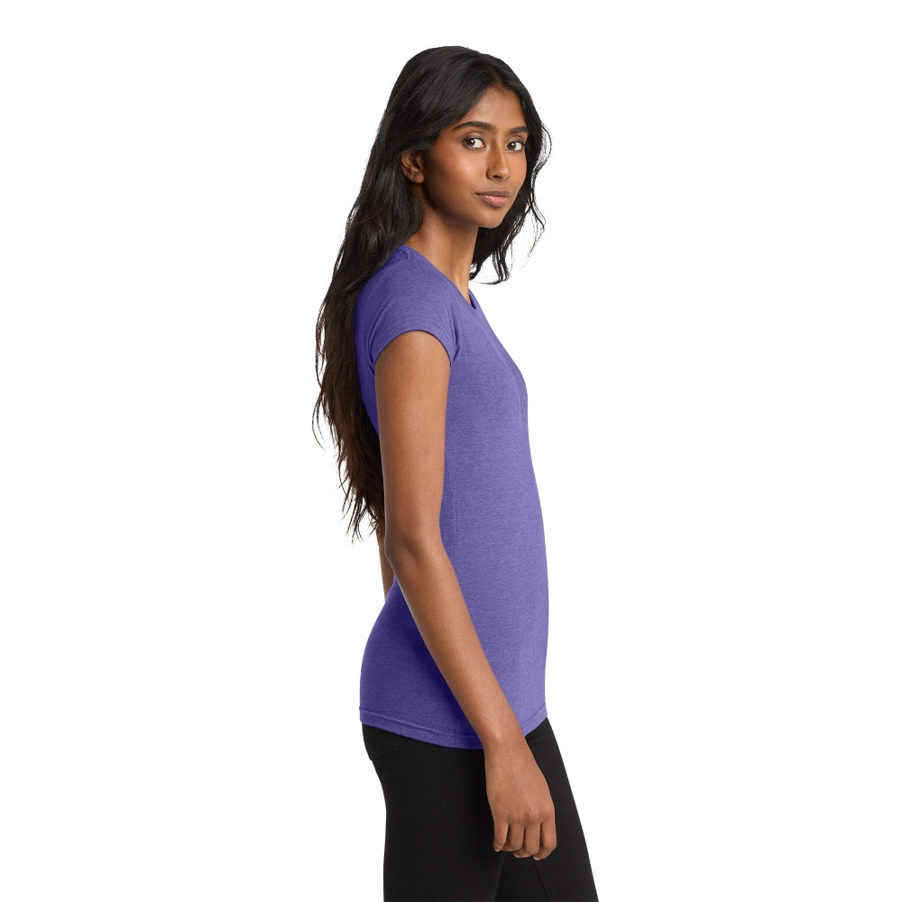 District® Women’s Fitted Very Important Tee® - Heathered Purple