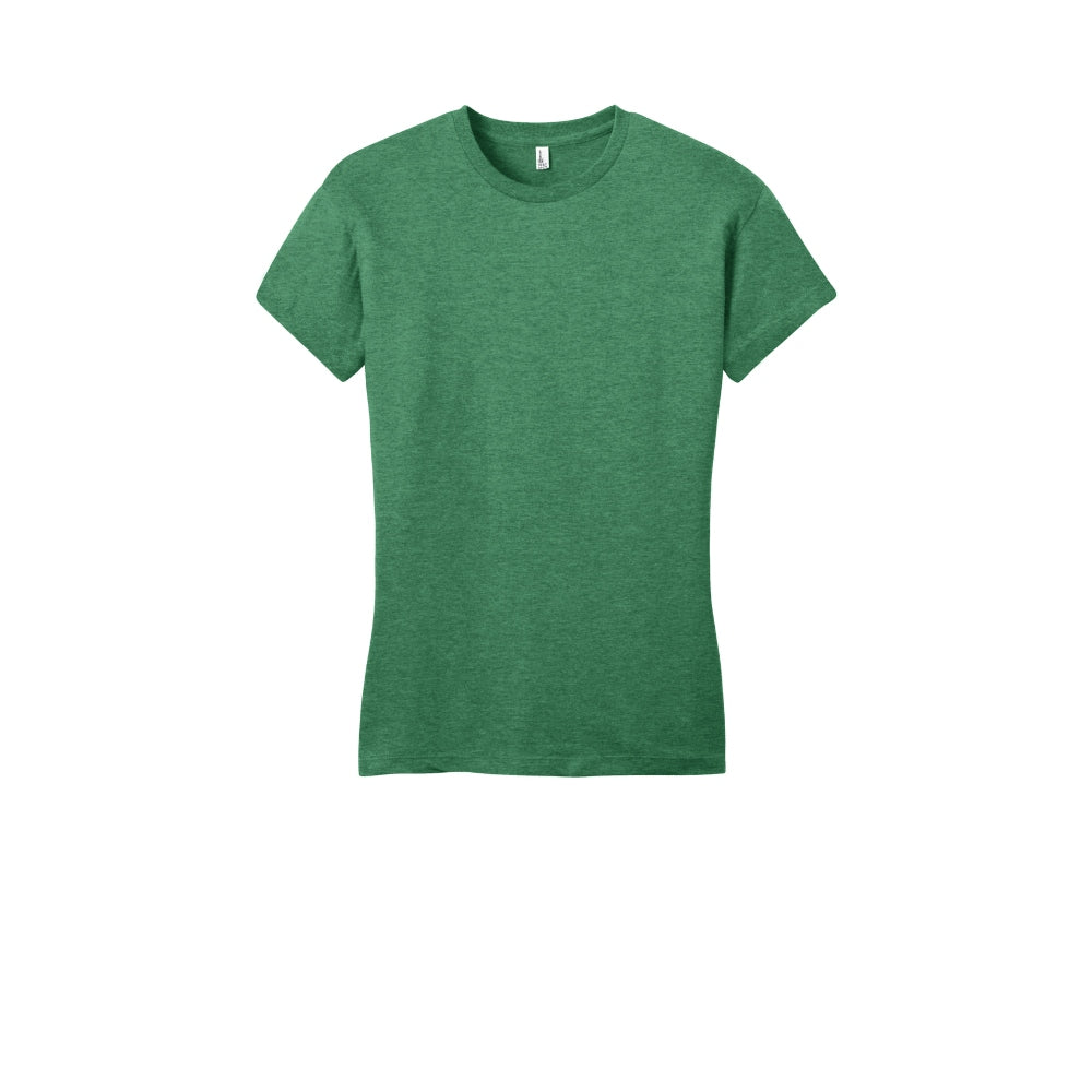 District® Women’s Fitted Very Important Tee® - Heathered Kelly Green