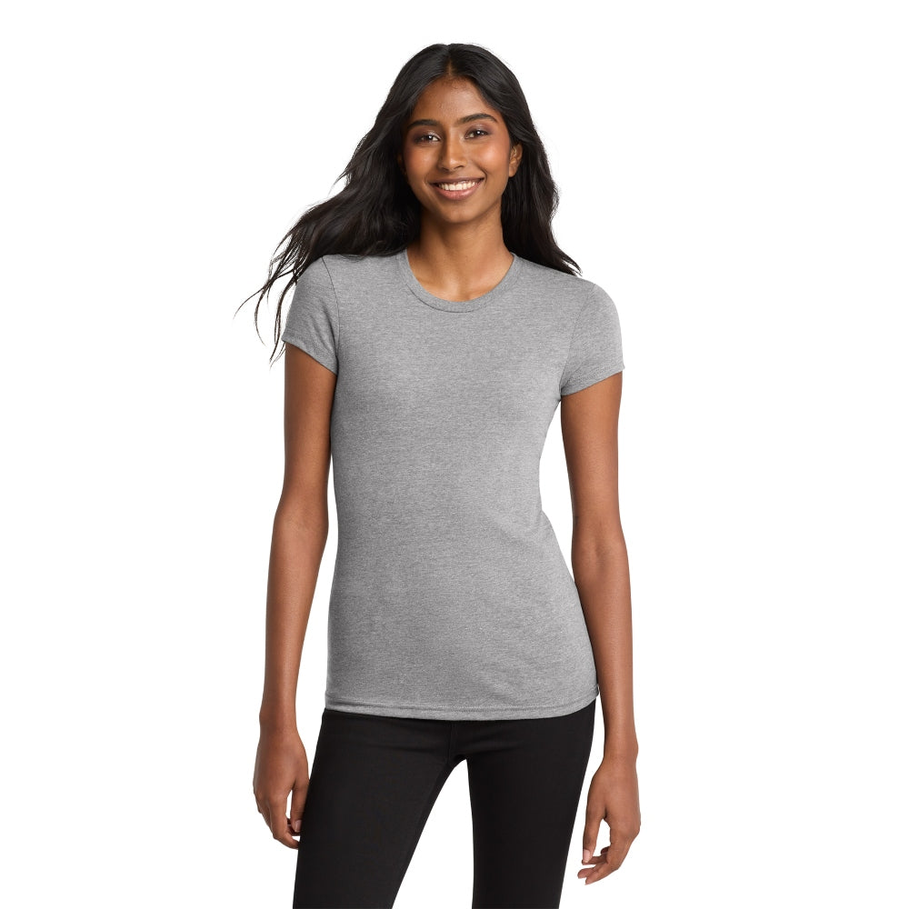 District® Women’s Fitted Very Important Tee® - Light Heather Gray