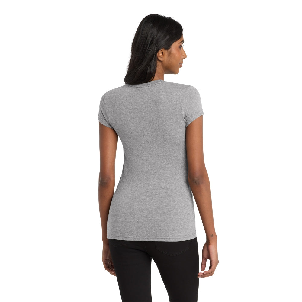 District® Women’s Fitted Very Important Tee® - Light Heather Gray