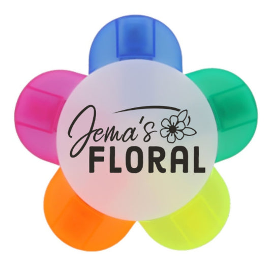 5 Petal Highlighter - Translucent Clear