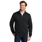 Brooks Brothers® Diamond Quilt 1/4-Zip - Deep Black